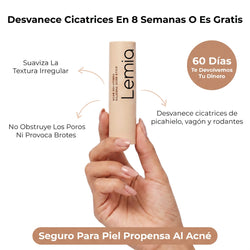 Stick Reparador de Cicatrices con Silicona Médica