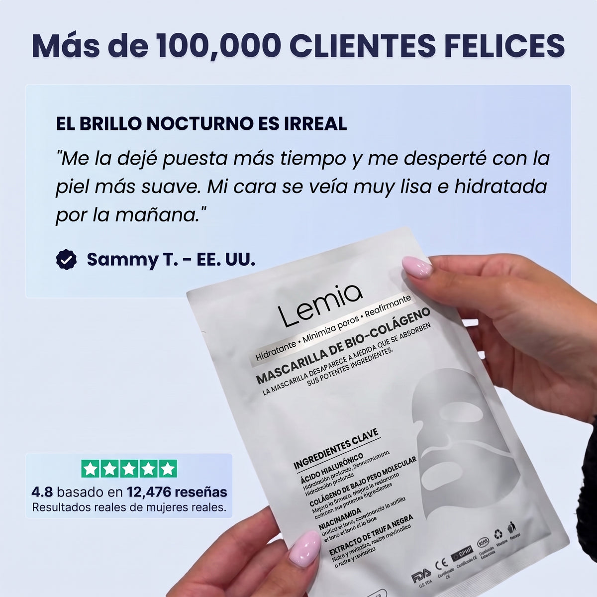 Mascarilla Profunda De Colágeno 2.0